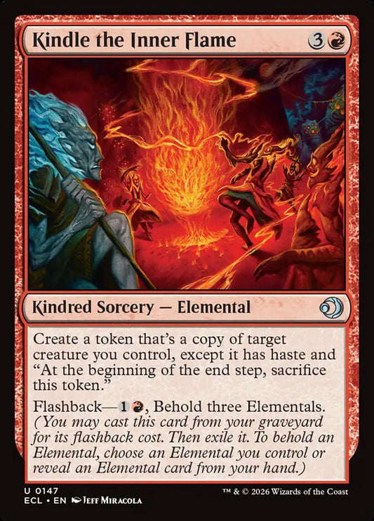 MTG Card Title: Kindle the Inner Flame ECL/147