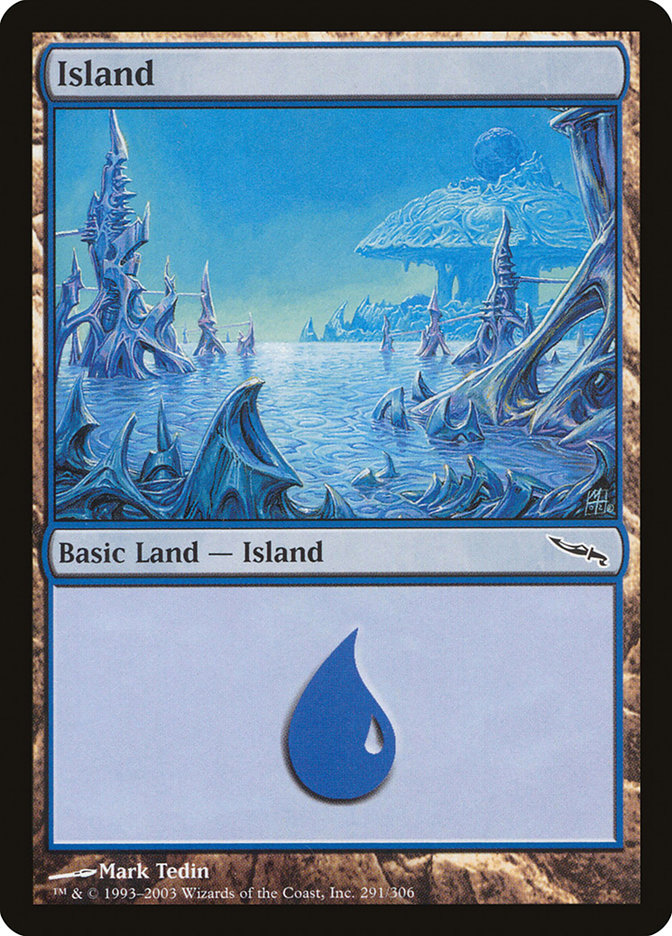 MTG Card Title: Island MRD/291