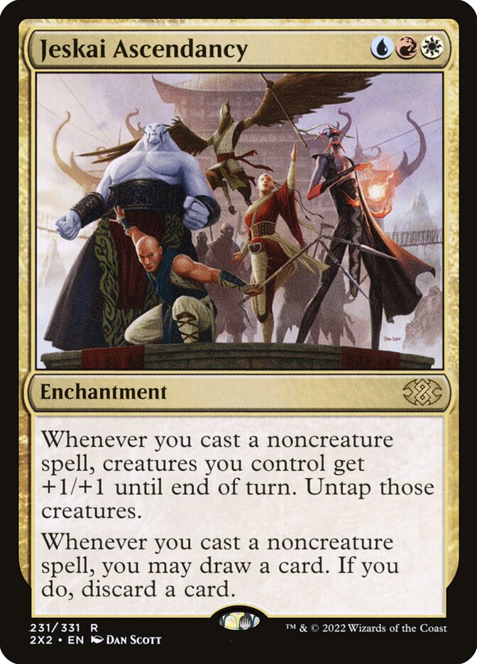 MTG Card Title: Jeskai Ascendancy 2X2/231