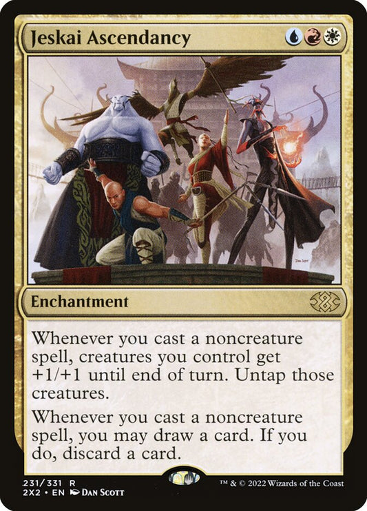 MTG Card Title: Jeskai Ascendancy 2X2/231