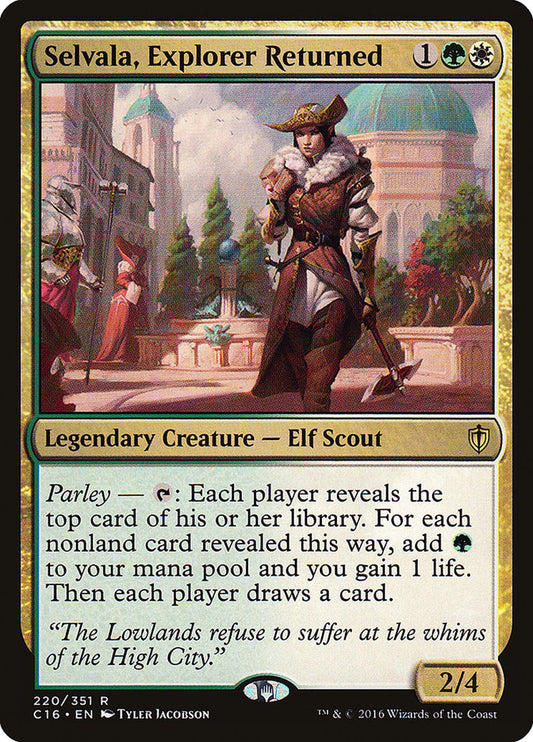 MTG Card Title: Selvala, Explorer Returned C16/220