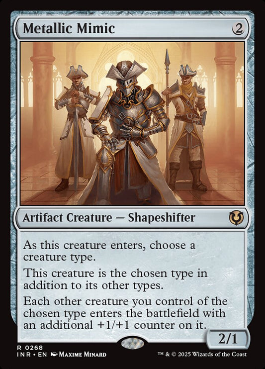 MTG Card Title: Metallic Mimic INR/268
