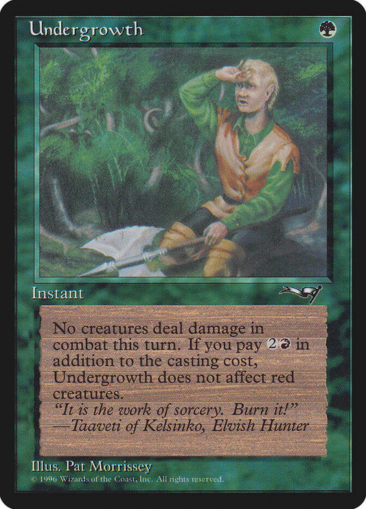 MTG Card Title: Undergrowth ALL/102a