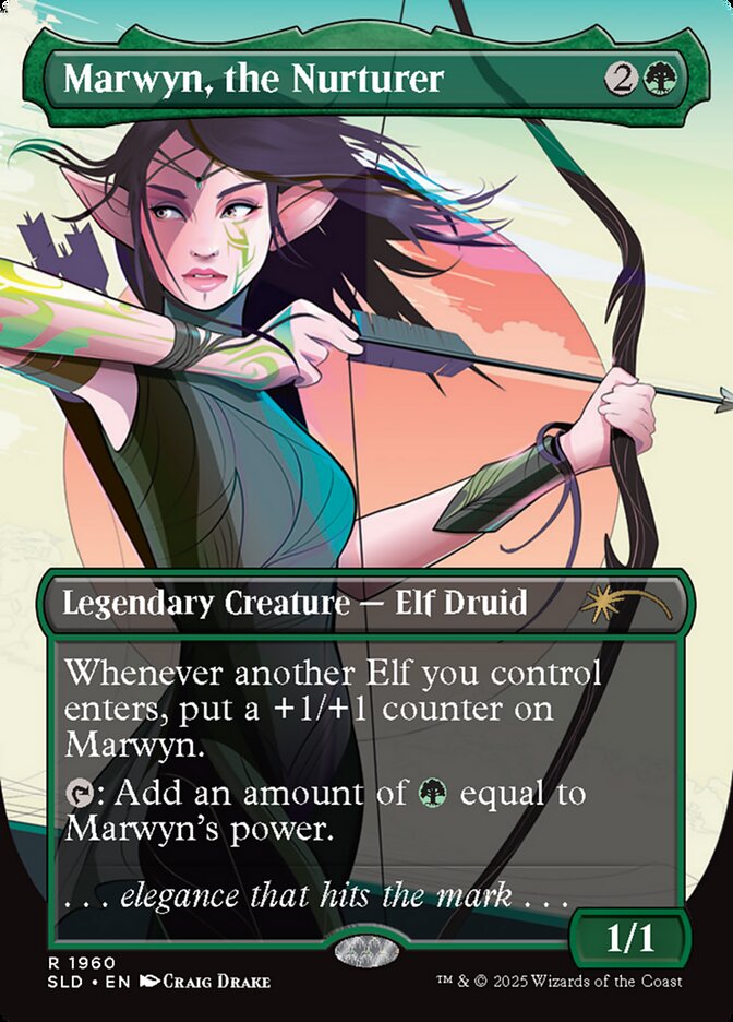 MTG Card Title: Marwyn, the Nurturer SLD/1960