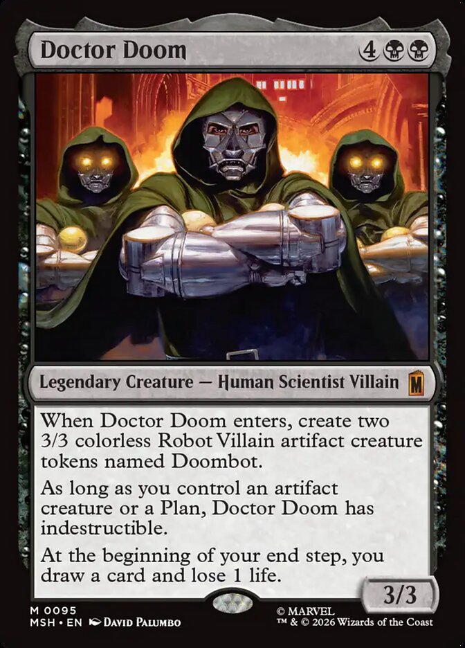 MTG Card Title: Doctor Doom MSH/95