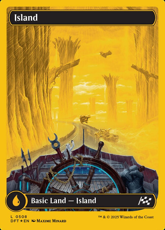MTG Card Title: Island DFT/508