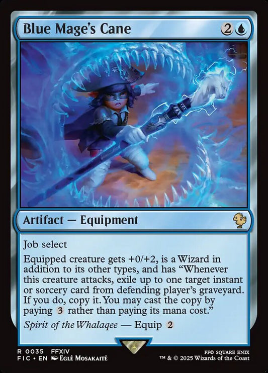 MTG Card Title: Blue Mage's Cane FIC/35
