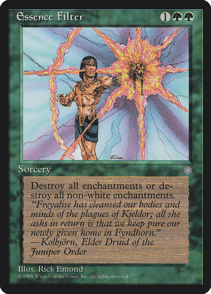 MTG Card Title: Essence Filter ICE/233