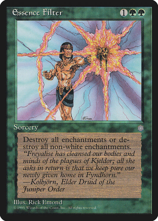 MTG Card Title: Essence Filter ICE/233