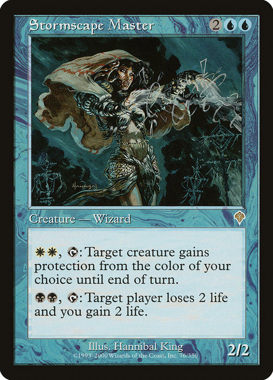 MTG Card Title: Stormscape Master INV/76