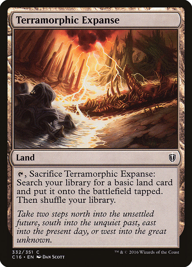 MTG Card Title: Terramorphic Expanse C16/332