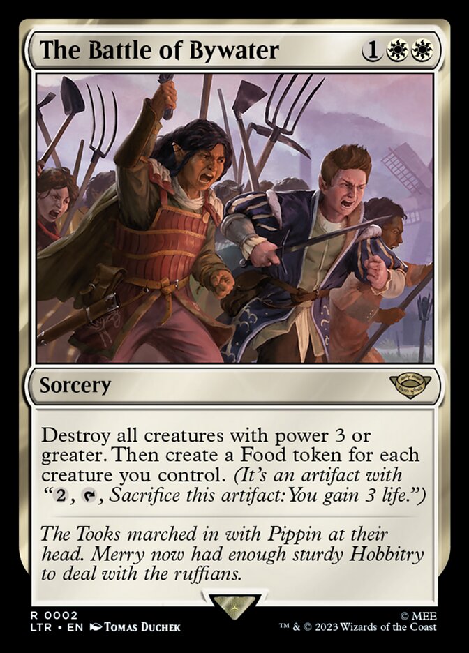 MTG Card Title: The Battle of Bywater LTR/2