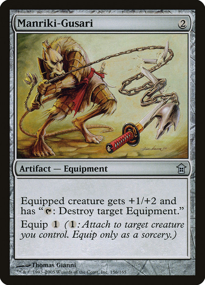 MTG Card Title: Manriki-Gusari SOK/156