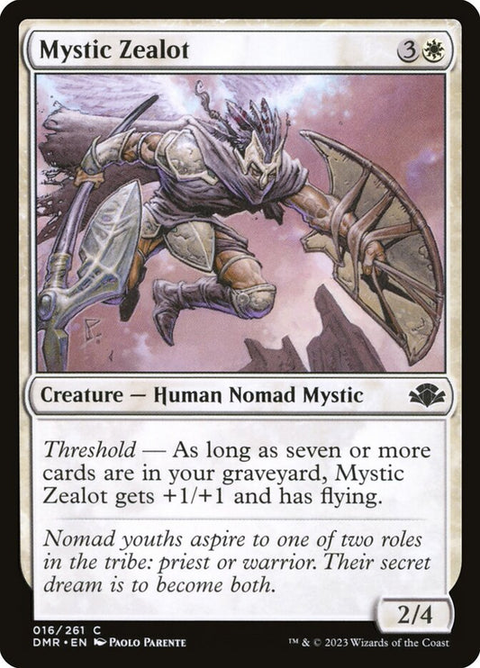MTG Card Title: Mystic Zealot DMR/16