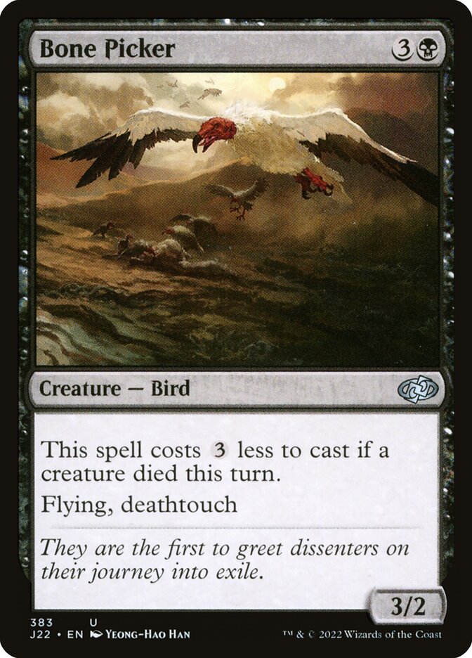 MTG Card Title: Bone Picker J22/383