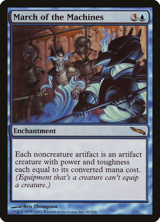 MTG Card Title: March of the Machines MRD/42