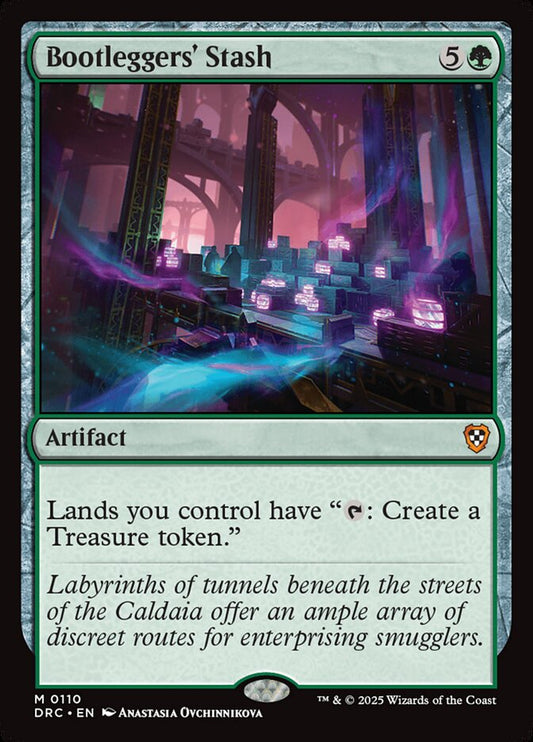 MTG Card Title: Bootleggers' Stash DRC/110