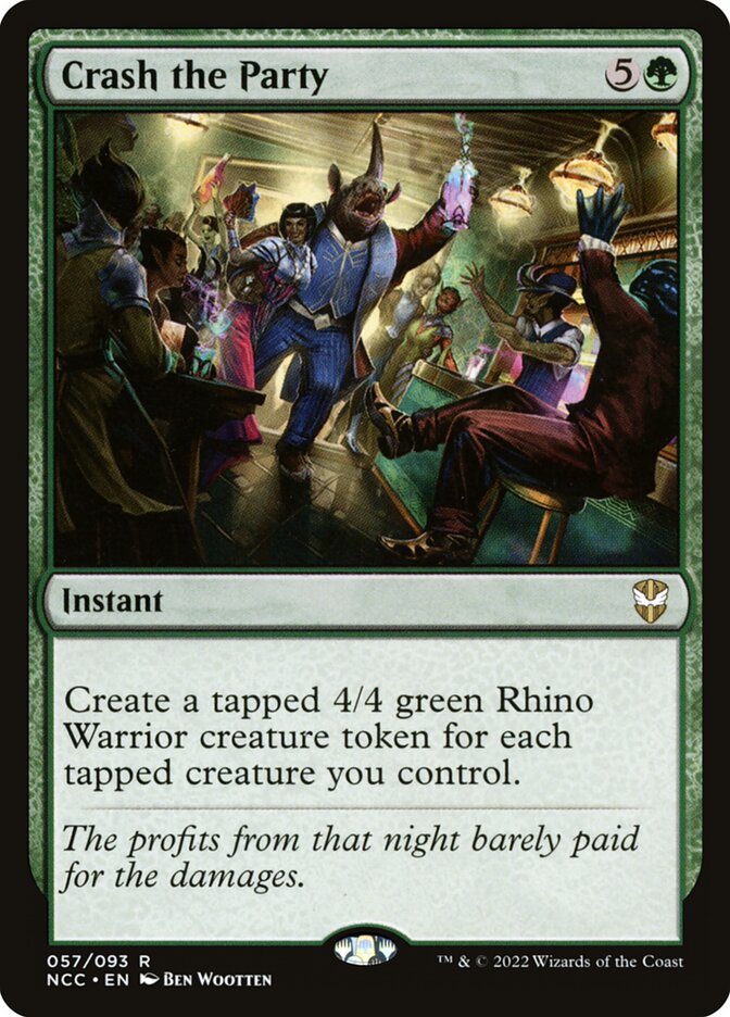 MTG Card Title: Crash the Party NCC/57
