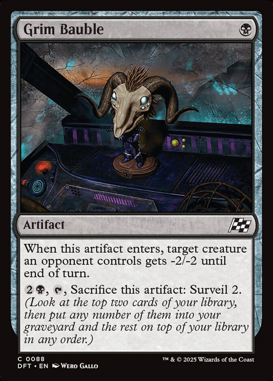 MTG Card Title: Grim Bauble DFT/88