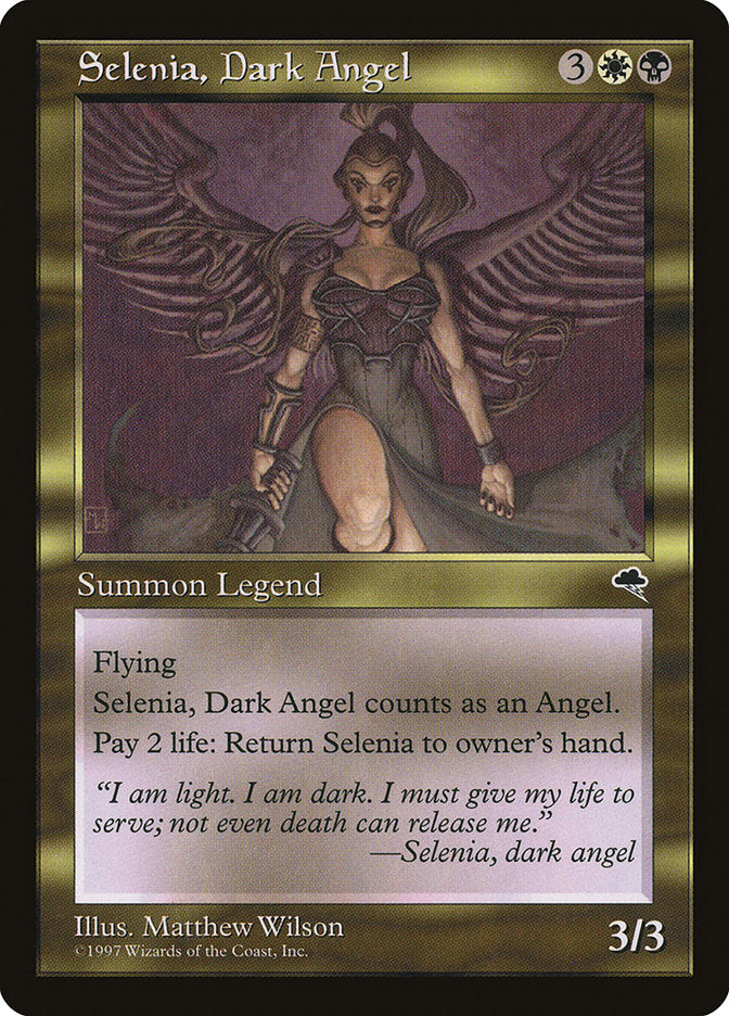 MTG Card Title: Selenia, Dark Angel TMP/270