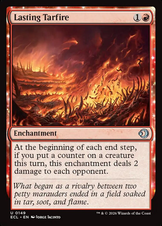 MTG Card Title: Lasting Tarfire ECL/149