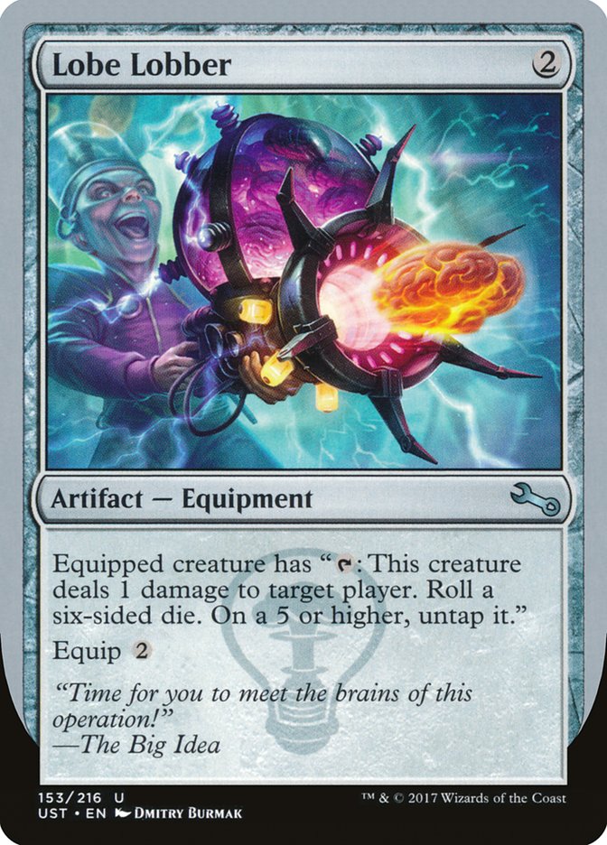 MTG Card Title: Lobe Lobber UST/153