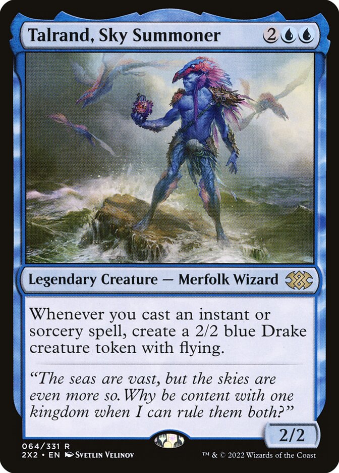 MTG Card Title: Talrand, Sky Summoner 2X2/64