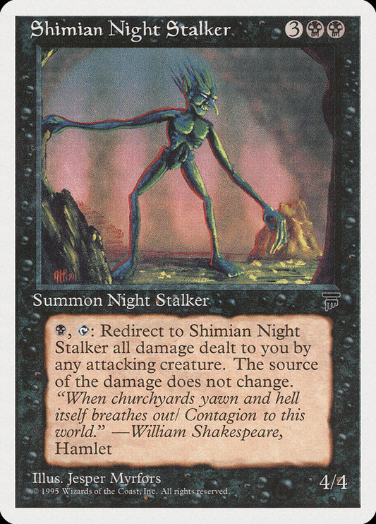 MTG Card Title: Shimian Night Stalker CHR/36