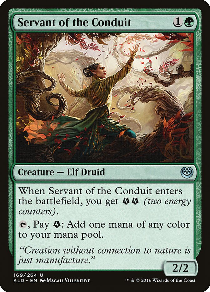MTG Card Title: Servant of the Conduit KLD/169