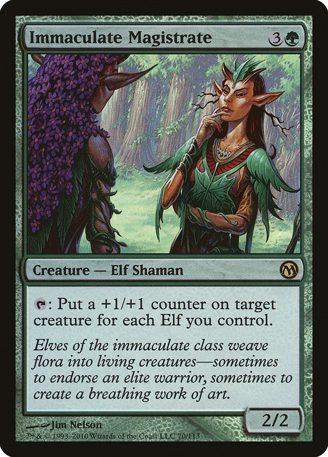 MTG Card Title: Immaculate Magistrate DPA/70