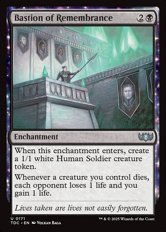 MTG Card Title: Bastion of Remembrance TDC/171
