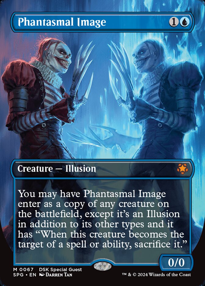 MTG Card Title: Phantasmal Image SPG/67