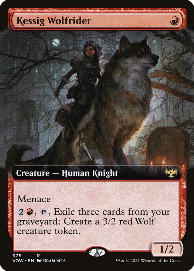 MTG Card Title: Kessig Wolfrider VOW/379