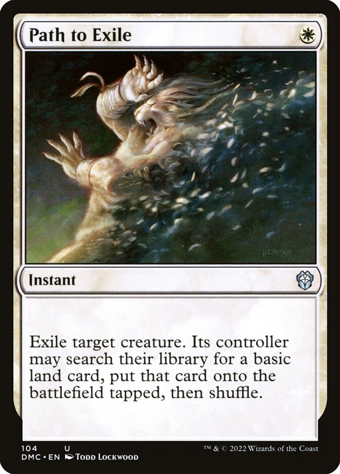 MTG Card Title: Path to Exile DMC/104