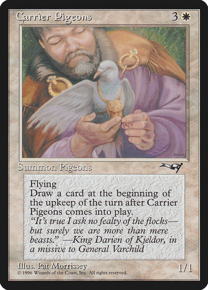MTG Card Title: Carrier Pigeons ALL/1b