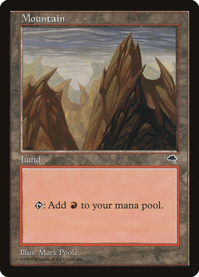MTG Card Title: Mountain TMP/343