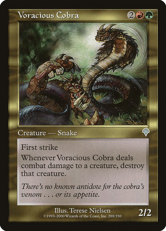 MTG Card Title: Voracious Cobra INV/288