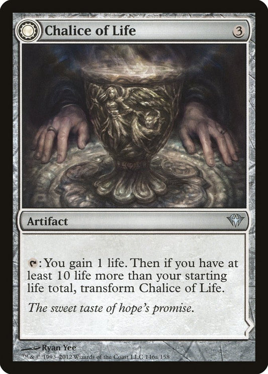 MTG Card Title: Chalice of Life // Chalice of Death DKA/146