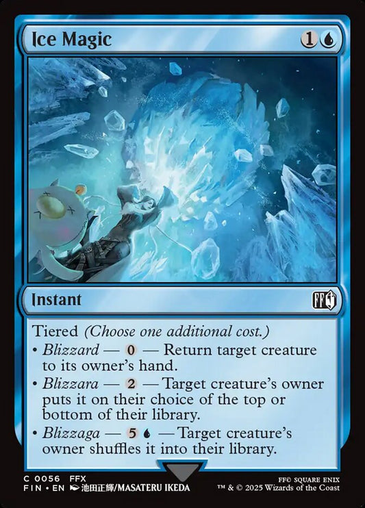 MTG Card Title: Ice Magic FIN/56