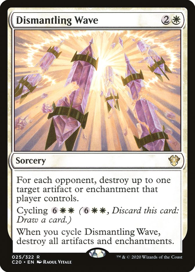 MTG Card Title: Dismantling Wave C20/25