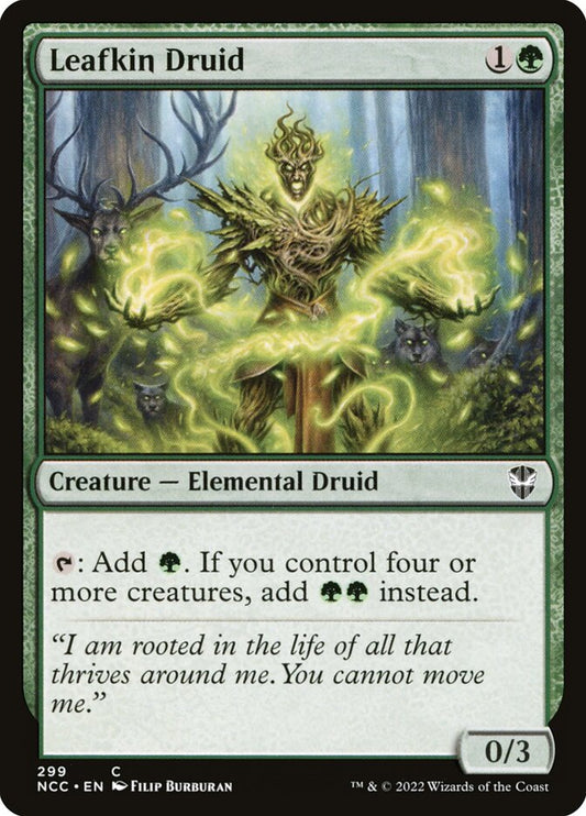 MTG Card Title: Leafkin Druid NCC/299