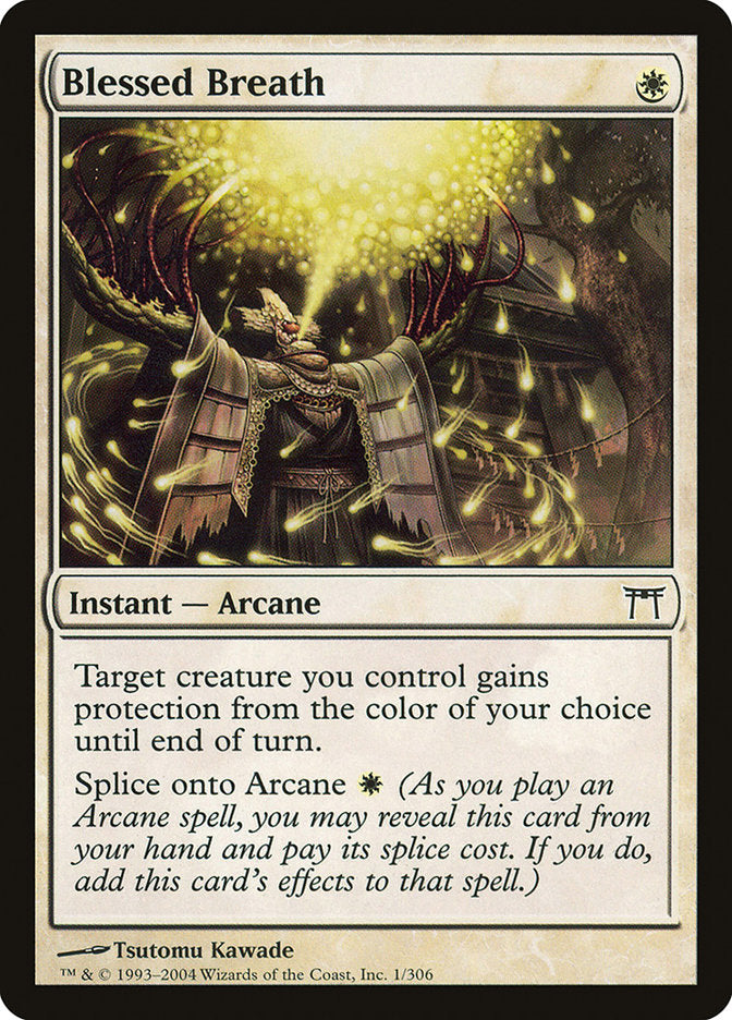 MTG Card Title: Blessed Breath CHK/1