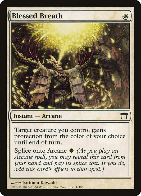 MTG Card Title: Blessed Breath CHK/1