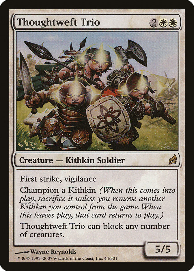 MTG Card Title: Thoughtweft Trio LRW/44