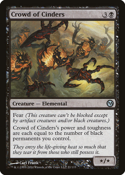 MTG Card Title: Crowd of Cinders DPA/21