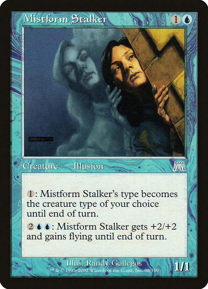 MTG Card Title: Mistform Stalker ONS/98
