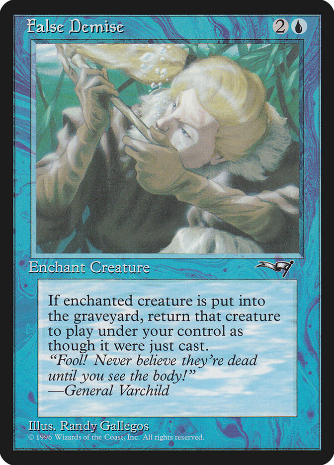 MTG Card Title: False Demise ALL/27b