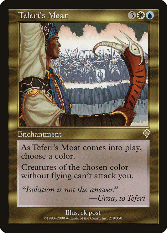 MTG Card Title: Teferi's Moat INV/279