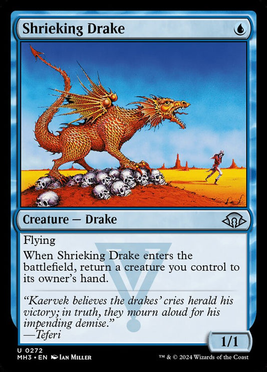 MTG Card Title: Shrieking Drake MH3/272