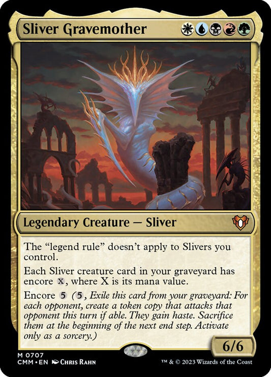MTG Card Title: Sliver Gravemother CMM/707